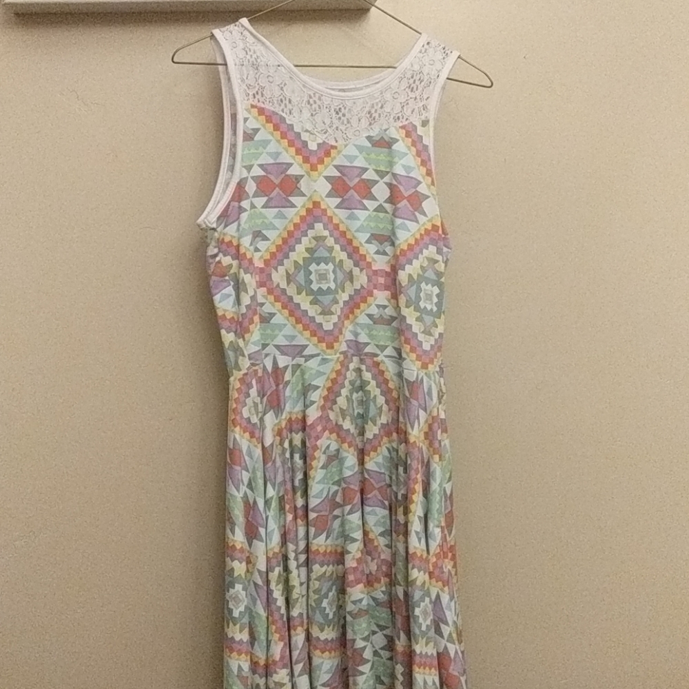 CUTE geometric summer dress ❤️